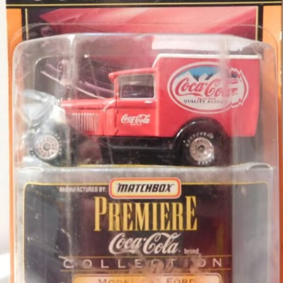 MATCHBOX Premiere COCA COLA Model A Ford Series 1 Dies-Cast Car Vintage - Picture 2 of 7